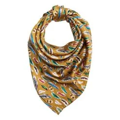 Wild Rags Feathers Ladies Silk Scarf