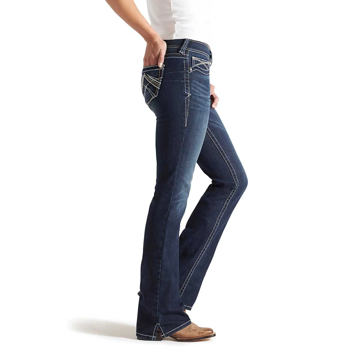 Ariat REAL Whipstitch Womens Riding Jean 4 Ariat REAL Whipstitch Womens Riding Jean - Image 2