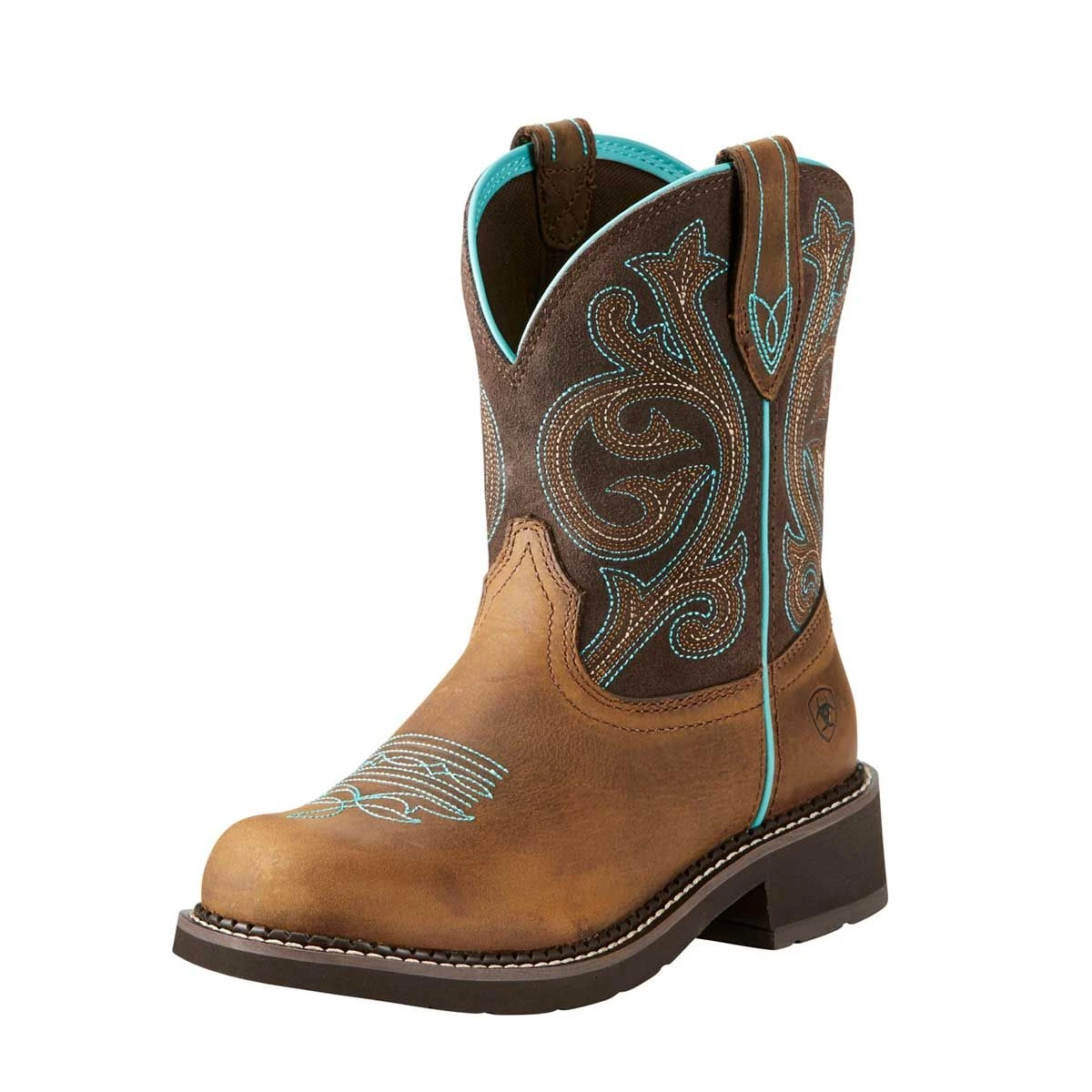Ariat Fatbaby Heritage Distressed Brown Ladies Western Boot 3 Ariat Fatbaby Heritage Distressed Brown Ladies Western Boot
