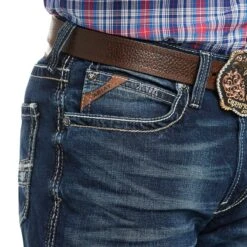 Ariat M4 Low Rise Stretch Adkins Boot Cut Mens Jeans -Sports-Equestrian Supplies 10021767 c1131 alt2 pyye4fahoafzx0np