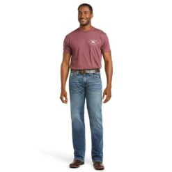 Ariat M5 Stillwell Straight Leg Mens Jeans -Sports-Equestrian Supplies 10021879 c1131 alt5 rt0mroxq8ae7yflz