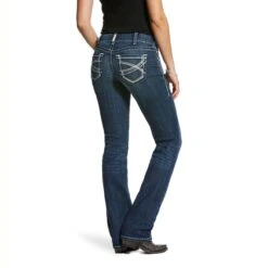 Ariat REAL Ivy Stretch Stackable Straight Leg Ladies Jean 9 Ariat REAL Ivy Stretch Stackable Straight Leg Ladies Jean -Sports-Equestrian Supplies 10024300 c1131 alt3 7xqejtraagi1z1tm