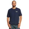 Ariat Rebar Cotton Strong Logo Mens Tee
