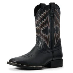Ariat Tycoon Youth Western Boot - Bear Black
