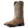 Ariat Amos Sorrel Crunch Mens Western Boot -Sports-Equestrian Supplies 10029688 c1109 4hx1dscx7uvt41x6