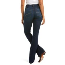 Ariat REAL High Rise Ballary Boot Cut Ladies Jean -Sports-Equestrian Supplies 10036813 c1131 alt4 qgsgxhjundd2qe41