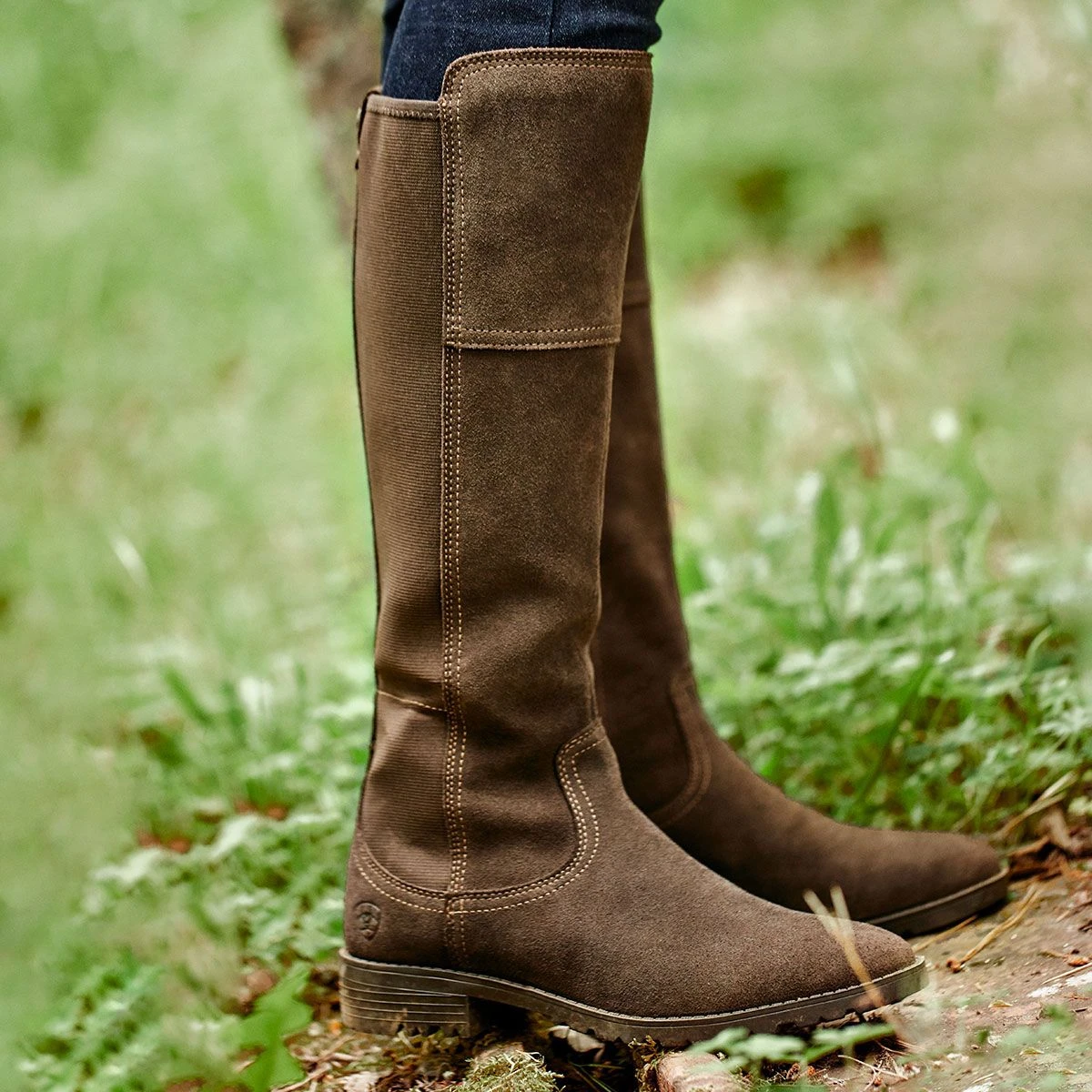 Ariat Sutton II H2O Tall Ladies Country Boot - Chocolate 5 Ariat Sutton II H2O Tall Ladies Country Boot - Chocolate - Image 3