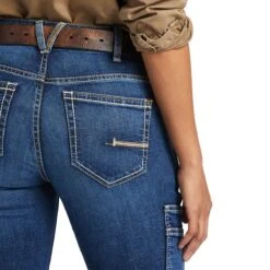 Ariat Rebar Riveter Straight Leg Ladies Jeans 12 Ariat Rebar Riveter Straight Leg Ladies Jeans -Sports-Equestrian Supplies 10039142 c1131 alt3 ruogxeeri1p1925x