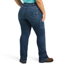 Ariat Rebar Riveter Straight Leg Ladies Jeans - Plus Size -Sports-Equestrian Supplies 10039143 c1131 alt2 vwlvkf0zglfpxgoo