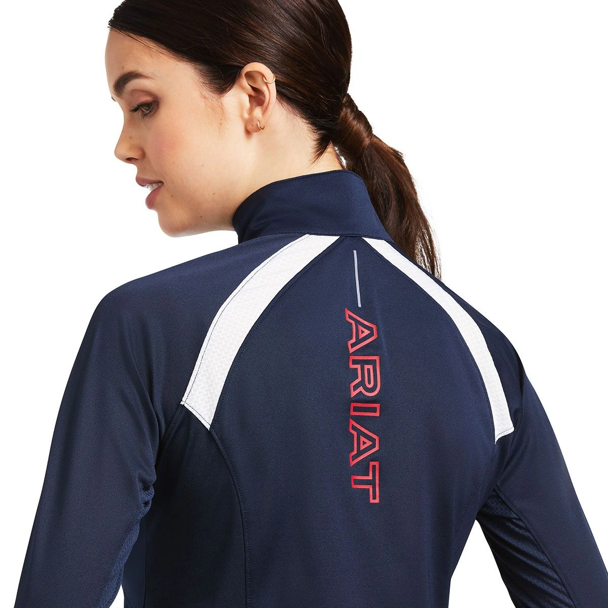 Ariat Sunstopper 2.0 Ladies Quarter Zip - Team 5 Ariat Sunstopper 2.0 Ladies Quarter Zip - Team - Image 3