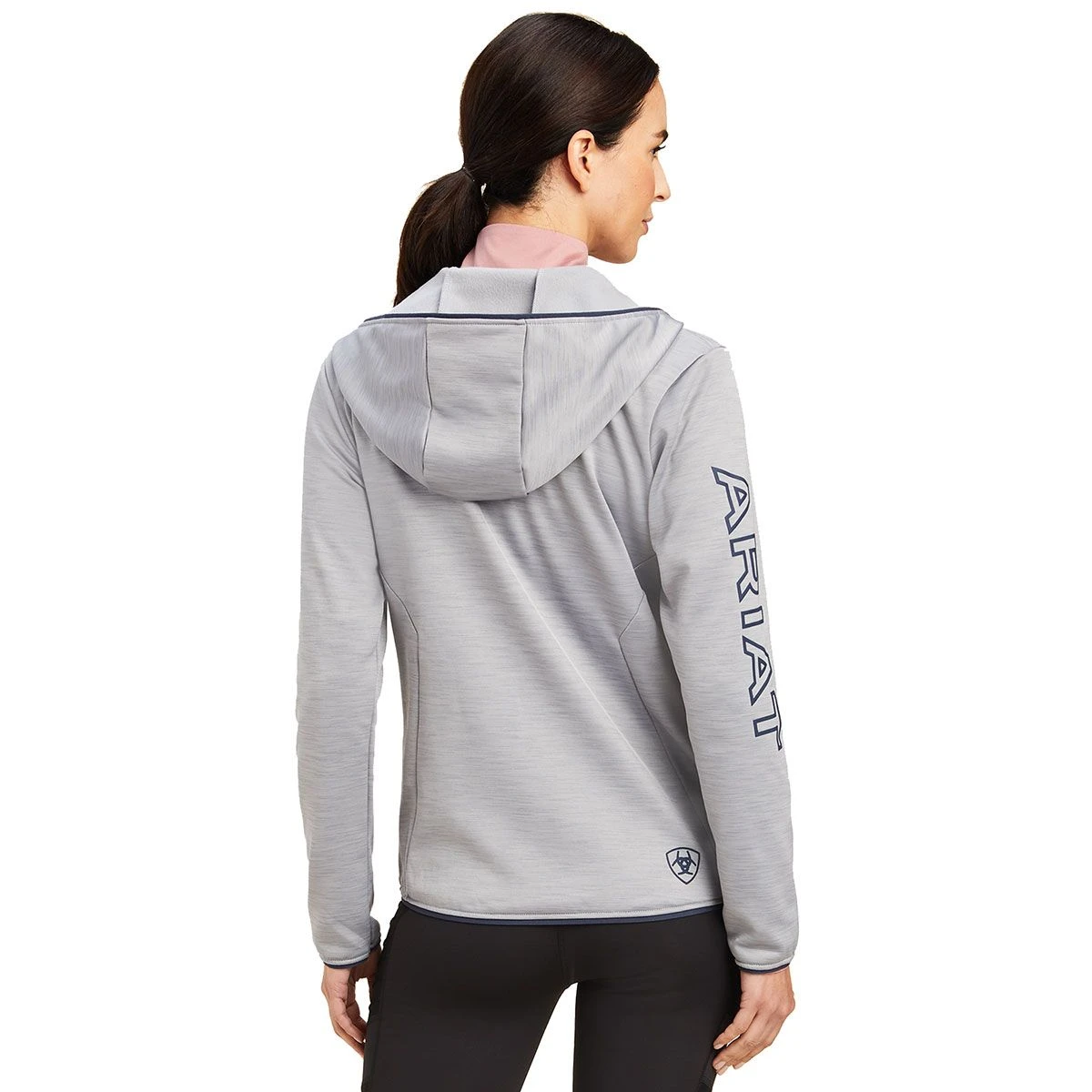 Ariat Byron Ladies Full Zip Ladies Hoodie 6 Ariat Byron Ladies Full Zip Ladies Hoodie - Image 4