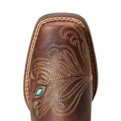 Ariat Bright Eyes II Youth Western Boot - Hat Box Brown 12 Ariat Bright Eyes II Youth Western Boot - Hat Box Brown -Sports-Equestrian Supplies 10040257 c1144 alt4 ievqdudce3yxdzst