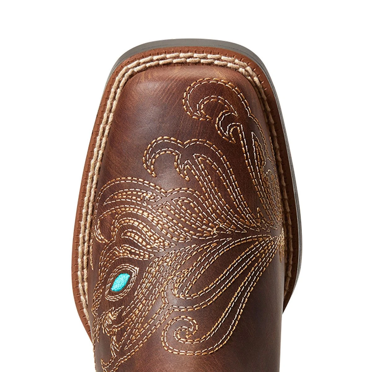 Ariat Bright Eyes II Youth Western Boot - Hat Box Brown 7 Ariat Bright Eyes II Youth Western Boot - Hat Box Brown - Image 5