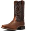 Ariat Sport Herdsman Mens Western Boot- Chaga Brown