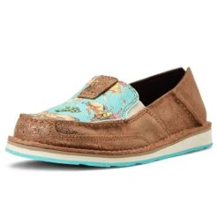Ariat Bucking Turquoise Ladies Cruiser - Metallic Copper