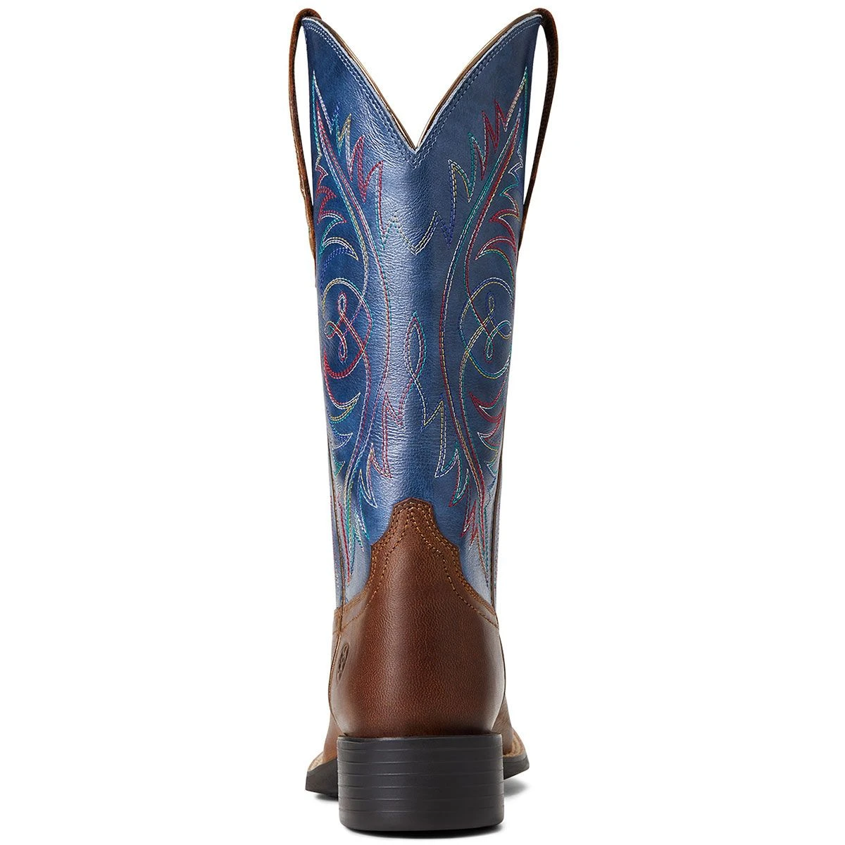 Ariat Round Up Stretchfit Ladies Western Boot- Metallic Navy 5 Ariat Round Up Stretchfit Ladies Western Boot- Metallic Navy - Image 3