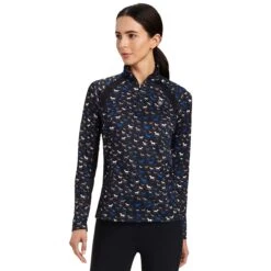 Ariat Sunstopper 2.0 Ladies Quarter Zip - Busy Pony