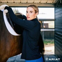 Ariat Venture Half Zip Ladies Sweatshirt 11 Ariat Venture Half Zip Ladies Sweatshirt -Sports-Equestrian Supplies 10041395 c1105 alt4 hmbgabfggvsddxao