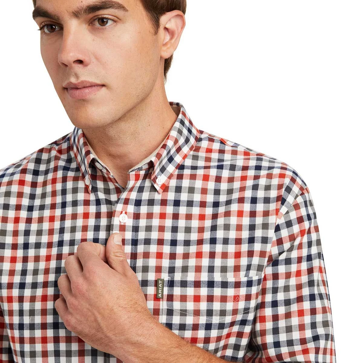 Ariat Clement Mens Flannel Shirt 4 Ariat Clement Mens Flannel Shirt - Image 2