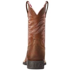 Ariat Firecatcher Youth Western Boots - Rowdy Brown -Sports-Equestrian Supplies 10042413 c1109 alt2 i2odfkkap5mbzxib