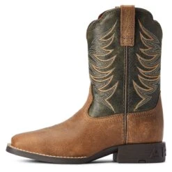 Ariat Firecatcher Youth Western Boots - Distressed Brown -Sports-Equestrian Supplies 10042414 c1109 alt1 c6cpautgg55sl67f