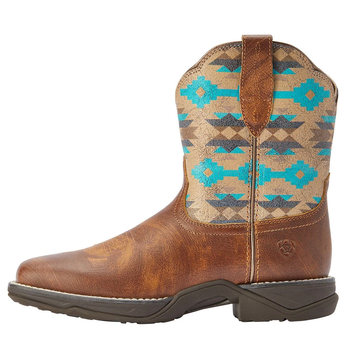 Ariat Anthem Shortie Savanna Ladies Western Boot - Aztec 4 Ariat Anthem Shortie Savanna Ladies Western Boot - Aztec - Image 2