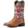 Ariat Lonestar Girls Western Boots - Ridge Tan