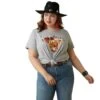 Ariat Real Highlander Ladies Tee 2 Ariat Real Highlander Ladies Tee -Sports-Equestrian Supplies 10043417 c1125 giqvpstr4g0robla
