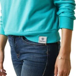 Ariat Just Ladies Crop Hoodie -Sports-Equestrian Supplies 10043444 c1170 alt3 3liqizflb2oznhn9