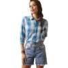Ariat R.E.A.L. Billie Jean Ladies Western Shirt - Ida 1 Ariat R.E.A.L. Billie Jean Ladies Western Shirt - Ida -Sports-Equestrian Supplies 10043452 c1348