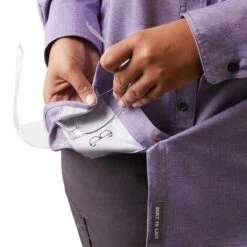 Ariat Rebar VentTEK Durastretch Button Down Ladies Shirt -Sports-Equestrian Supplies 10043563 c1135 alt3 f5yerk9efi2wvdaa