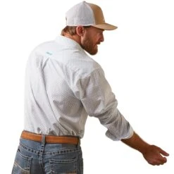 Ariat Kaine Classic Fit Mens Western Shirt -Sports-Equestrian Supplies 10043637 c1172 alt3 qmo3cdoxrd0uegzv