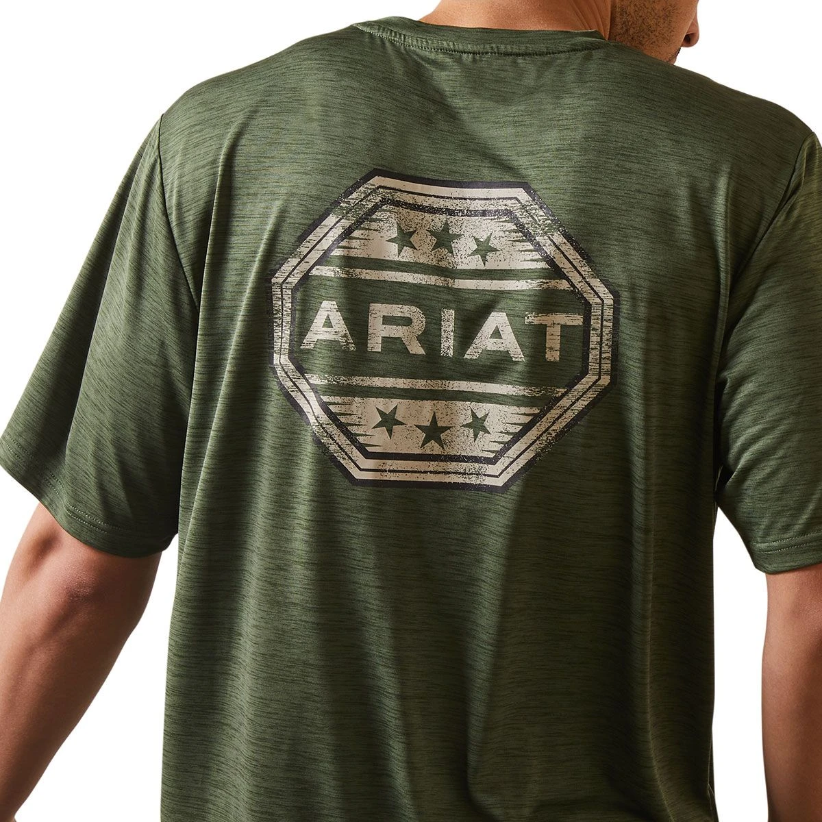 Ariat Charger Stamp Mens Tee 4 Ariat Charger Stamp Mens Tee - Image 2