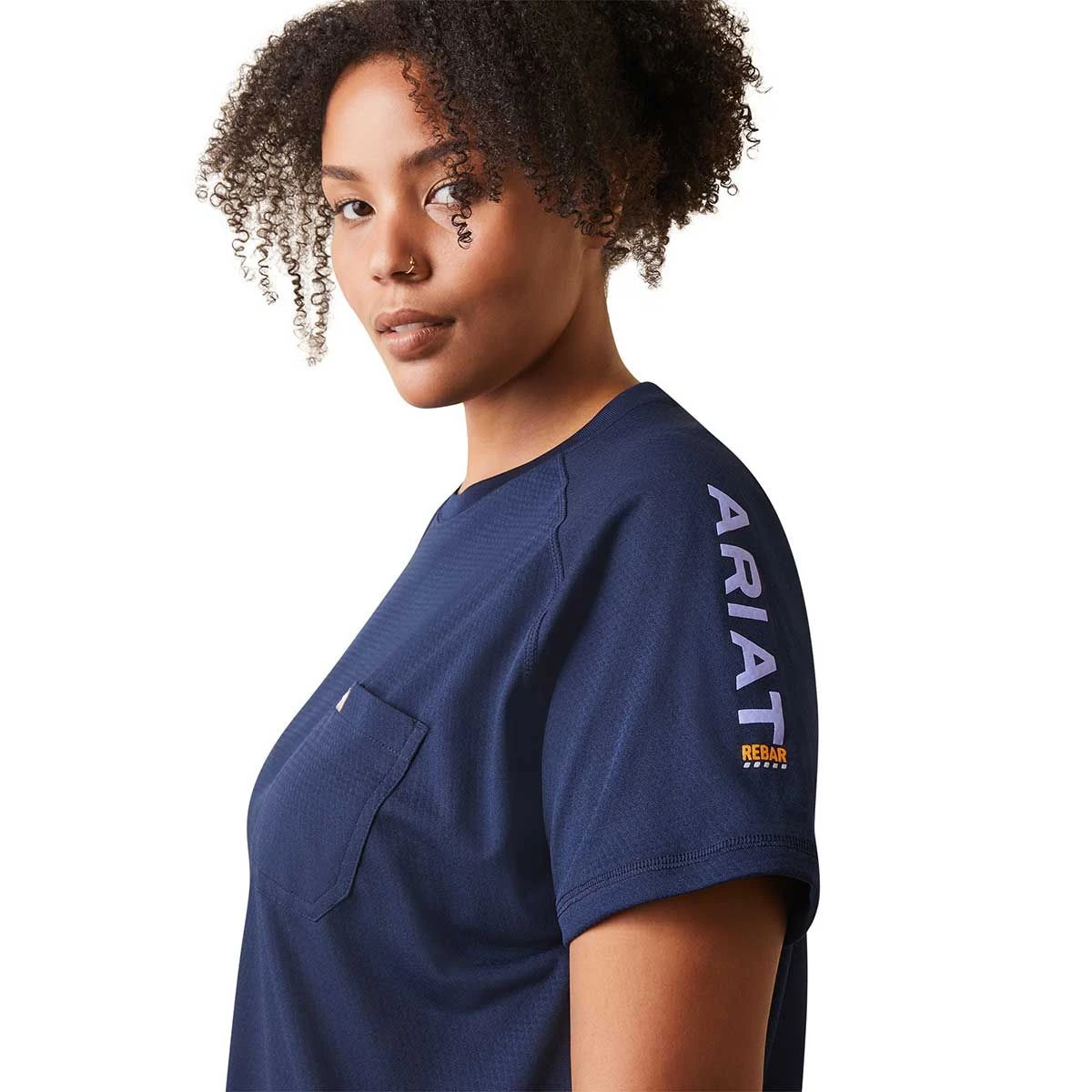 Ariat Rebar Heat Fighter Ladies Tee 4 Ariat Rebar Heat Fighter Ladies Tee - Image 2