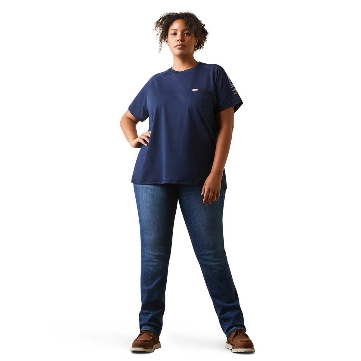 Ariat Rebar Heat Fighter Ladies Tee 8 Ariat Rebar Heat Fighter Ladies Tee - Image 6