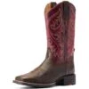Ariat Round Up Back Zip Ladies Western Boot - Raspberry 2 Ariat Round Up Back Zip Ladies Western Boot - Raspberry -Sports-Equestrian Supplies 10044433 c1110 xz6tn00lqguy4nr2