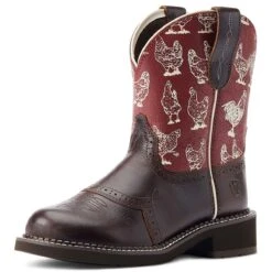Ariat Fatbaby Heritage Farrah Ladies Western Boot - Henhouse