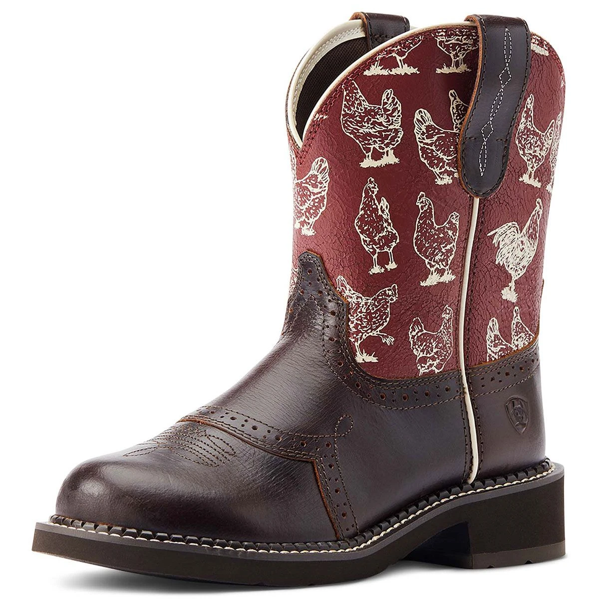 Ariat Fatbaby Heritage Farrah Ladies Western Boot - Henhouse 3 Ariat Fatbaby Heritage Farrah Ladies Western Boot - Henhouse