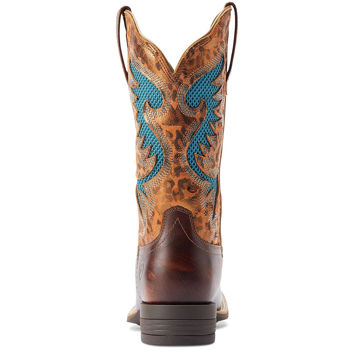 Ariat Pinto Venttek 360 Ladies Western Boot - Gold Leopard 5 Ariat Pinto Venttek 360 Ladies Western Boot - Gold Leopard - Image 3