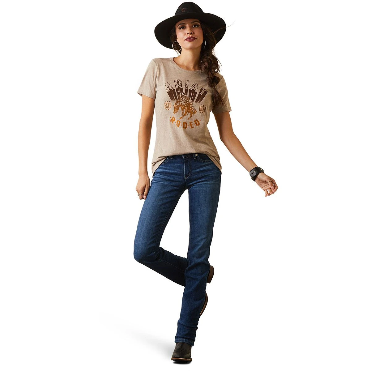 Ariat Vintage Rodeo Ladies Tee 6 Ariat Vintage Rodeo Ladies Tee - Image 4