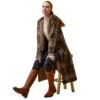 Ariat Saratoga Ladies Cardigan- Mole Plaid 1 Ariat Saratoga Ladies Cardigan- Mole Plaid -Sports-Equestrian Supplies 10046139 c1109 cyr2rm79nckchdmi