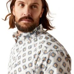 Ariat Team Warner Long Sleeve Mens Western Shirt -Sports-Equestrian Supplies 10046328 c1172 alt3 kjqfddgv9kpovqda