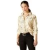 Ariat Larkspur Ladies Blouse -Sports-Equestrian Supplies 10046371 c1104 4vw3vgjsbnbsarco