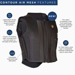 Tipperary Contour Air Mesh Back Protector - Adult 9 Tipperary Contour Air Mesh Back Protector - Adult -Sports-Equestrian Supplies 1004t c1105 alt3 zri7082gvgqvmhxd