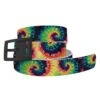 C4 Sunset Tie Dye Ladies Belt With Black Buckle -Sports-Equestrian Supplies 102tys c1333 rwpptq78qg5apnep