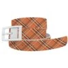 C4 Fall Plaid Ladies Belt With White Buckle 1 C4 Fall Plaid Ladies Belt With White Buckle -Sports-Equestrian Supplies 109flp c1316 ygyvbjoj3smgsgth