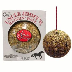 Uncle Jimmys No Sugar Added Hangin Ball Horse Treat