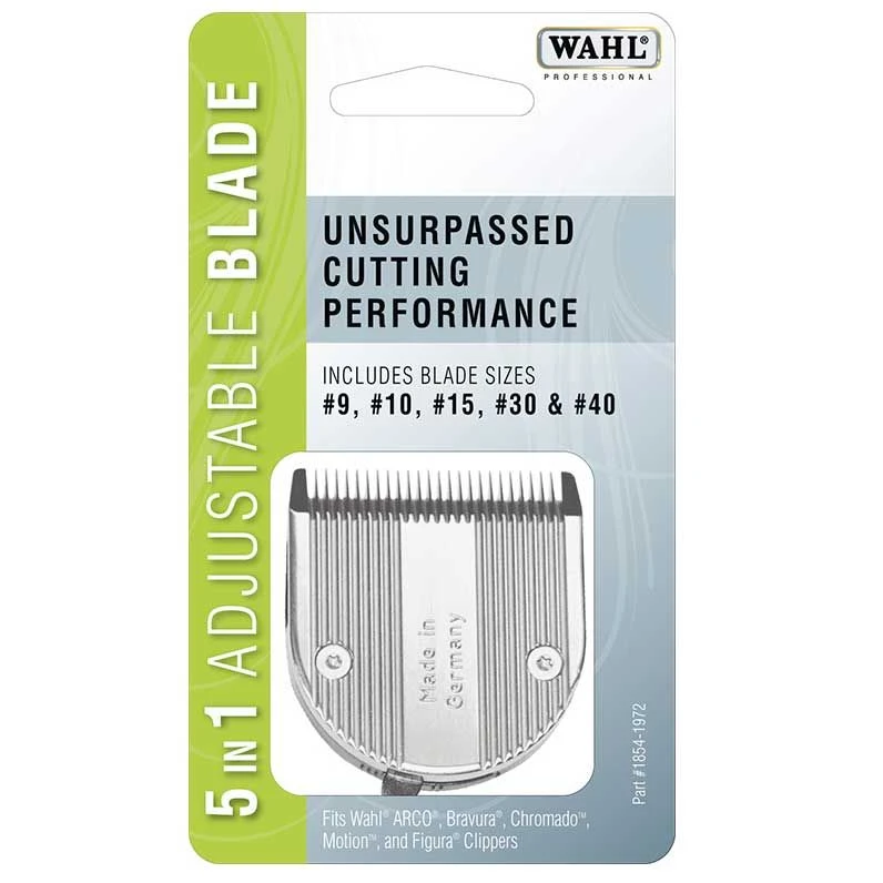 Wahl Adjustable 5 In 1 Fine Clipper Blade 4 Wahl Adjustable 5 In 1 Fine Clipper Blade - Image 2