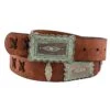 Catchfly Patina Concho Brown Leather Ladies Belt 2 Catchfly Patina Concho Brown Leather Ladies Belt -Sports-Equestrian Supplies 2003be3 c1109 lsoasu6byholwtrp
