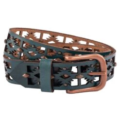 Catchfly Turquoise Laser Ladies Belt